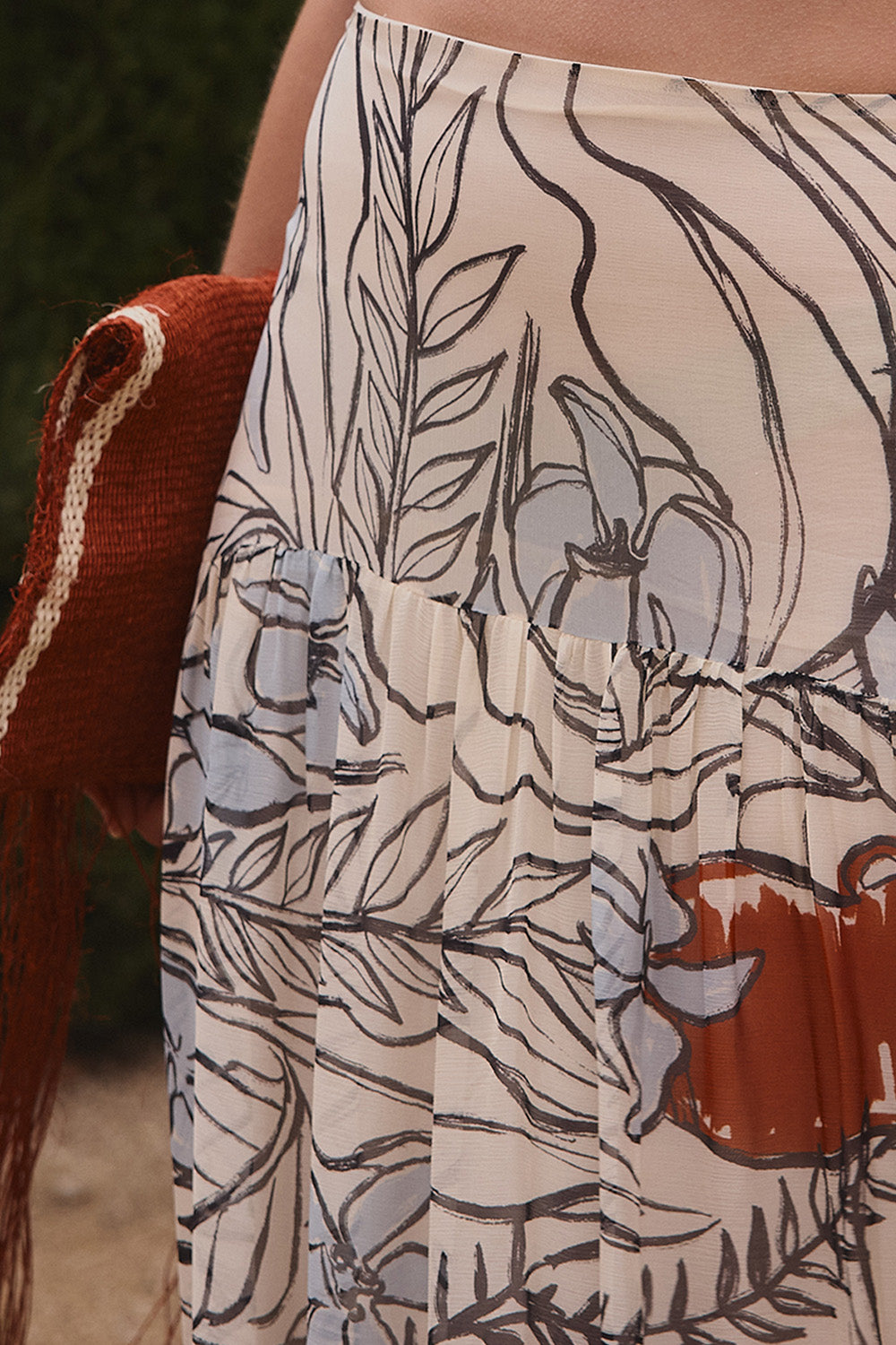 Falda Sydney BB-Terracota