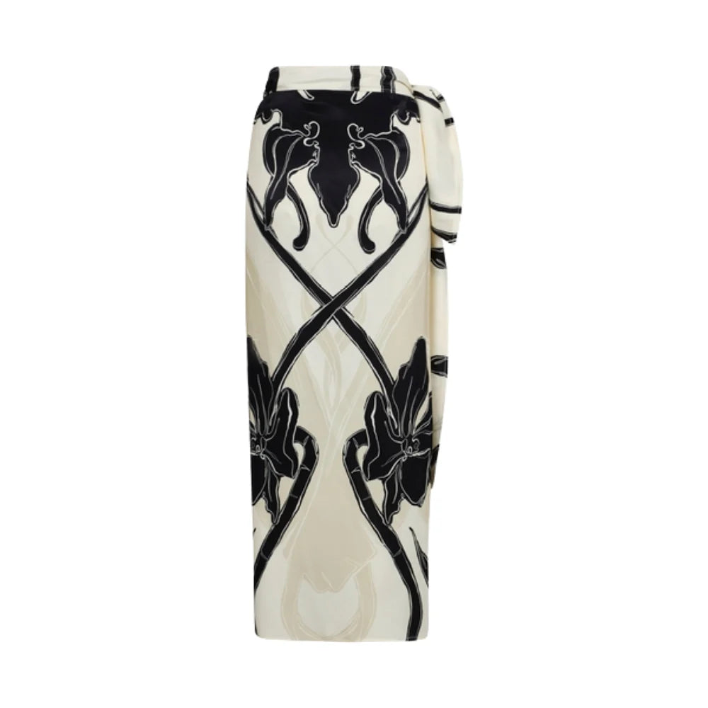 Falda Samoa Ivory Negro