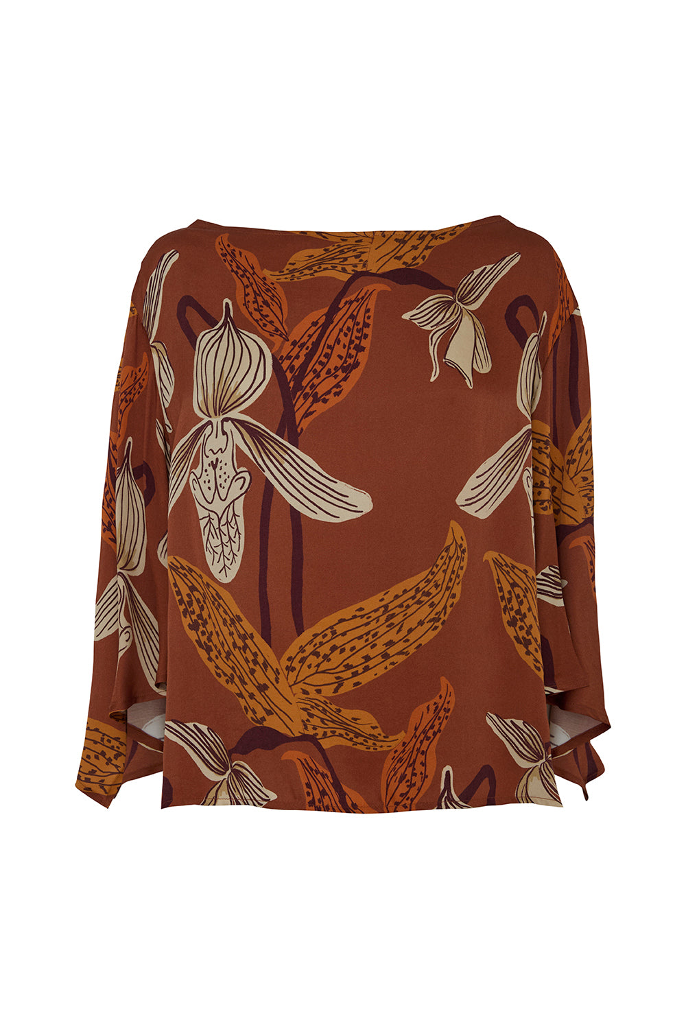 BLUSA ABIGAIL TERRACOTA