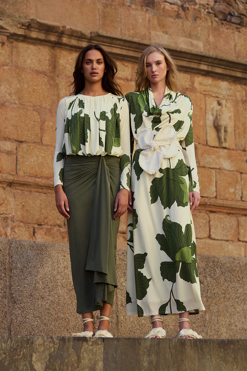 Blusa Manarola Verde Natural