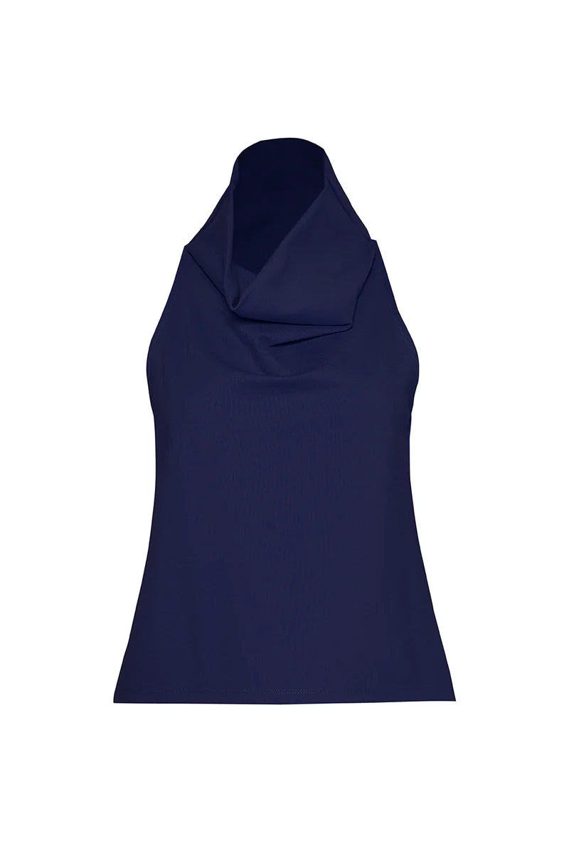 Blusa Noche de Lirios Azul Navy