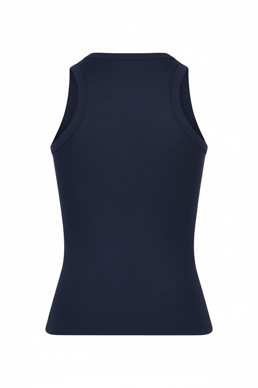 Blusa Rania Algodón Azul Navy