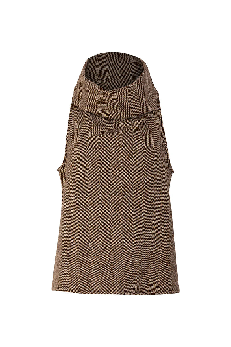 Blusa Noche de Lirios Cafe
