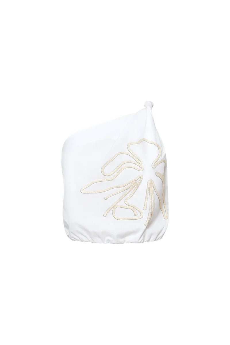 Crop Top Cielo Natural
