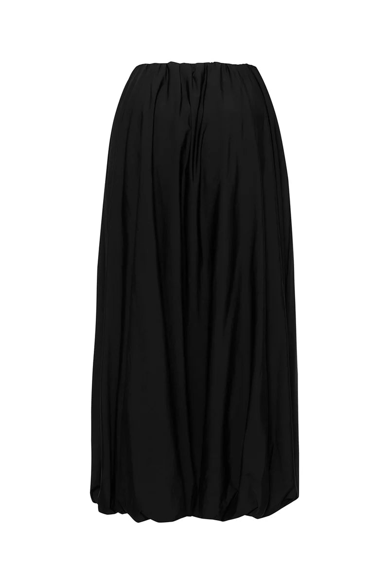 Falda Flor Suprema Negro