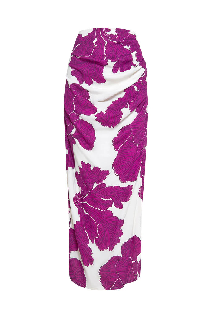 Falda Madeira Magenta Natural