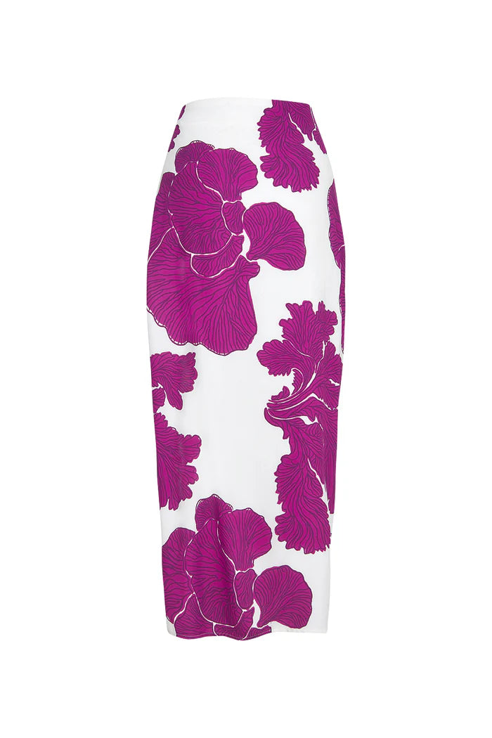Falda Madeira Magenta Natural