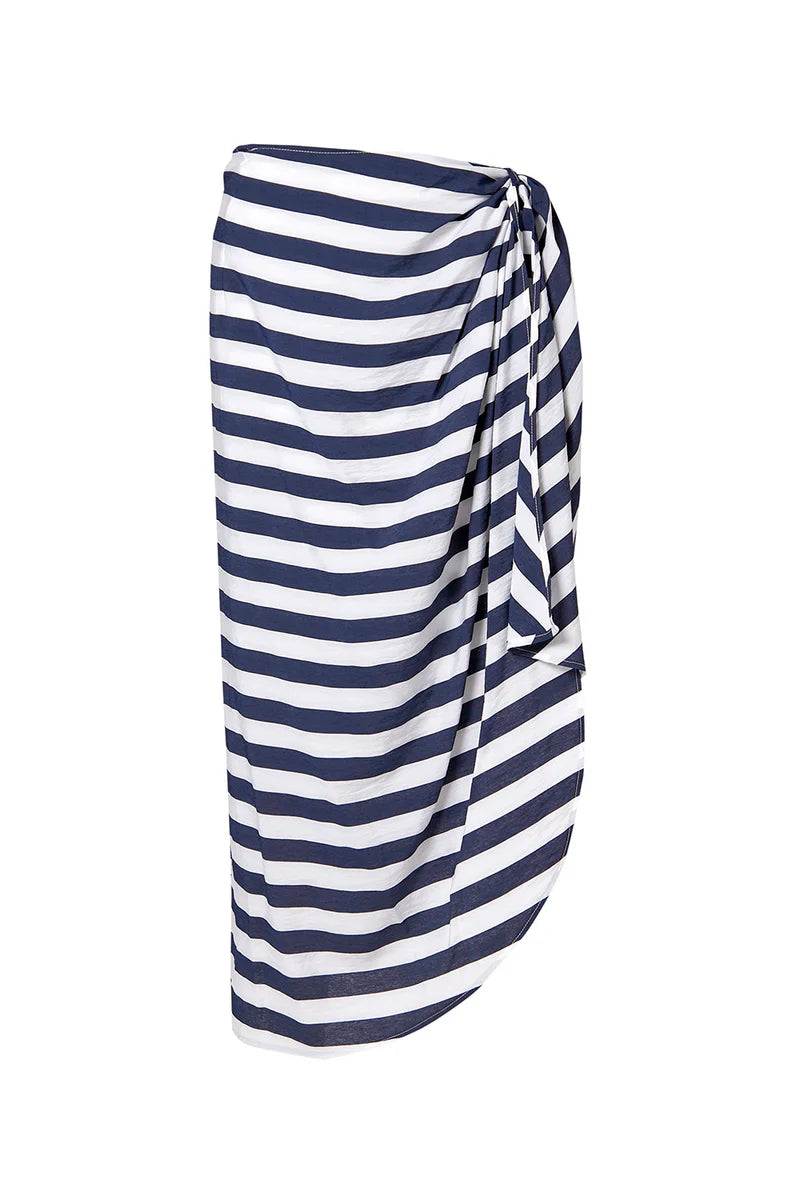 Falda Samoa Rayas Azul