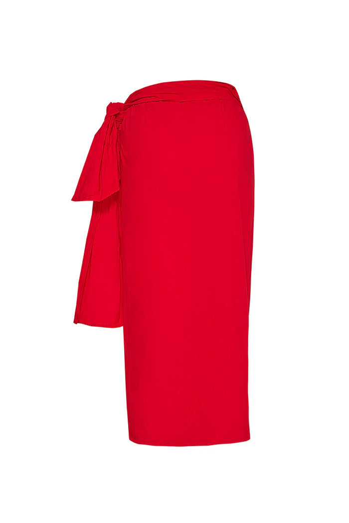 Falda Samoa Rojo