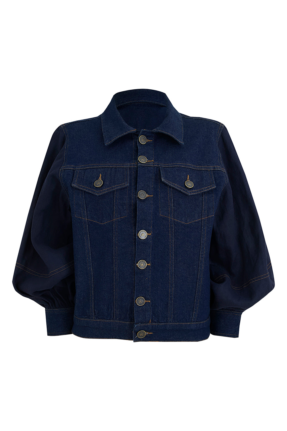 Chaqueta cattleya denim azul