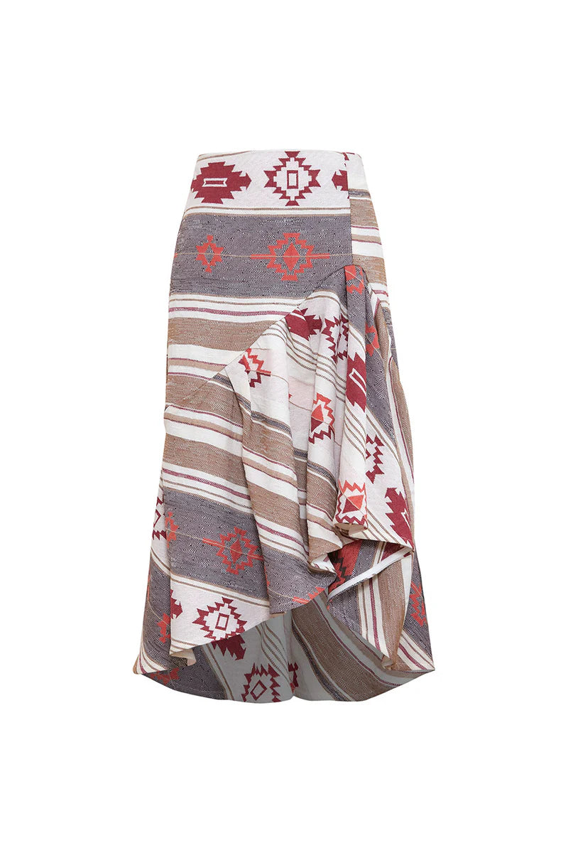 Falda Idara Beige