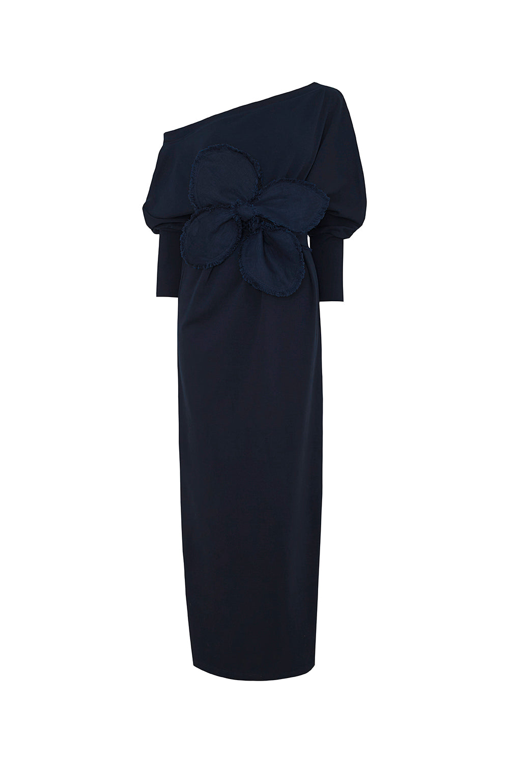 Vestido luna di positano azul navy