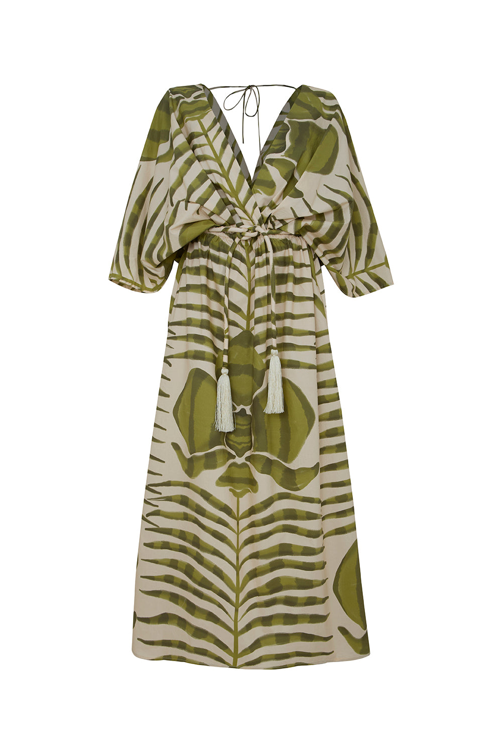 Vestido Rafaela Pistacho Estampado
