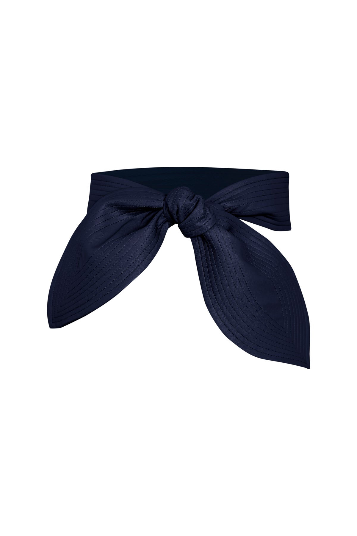 Cinturón Gia Azul Navy Cuerina