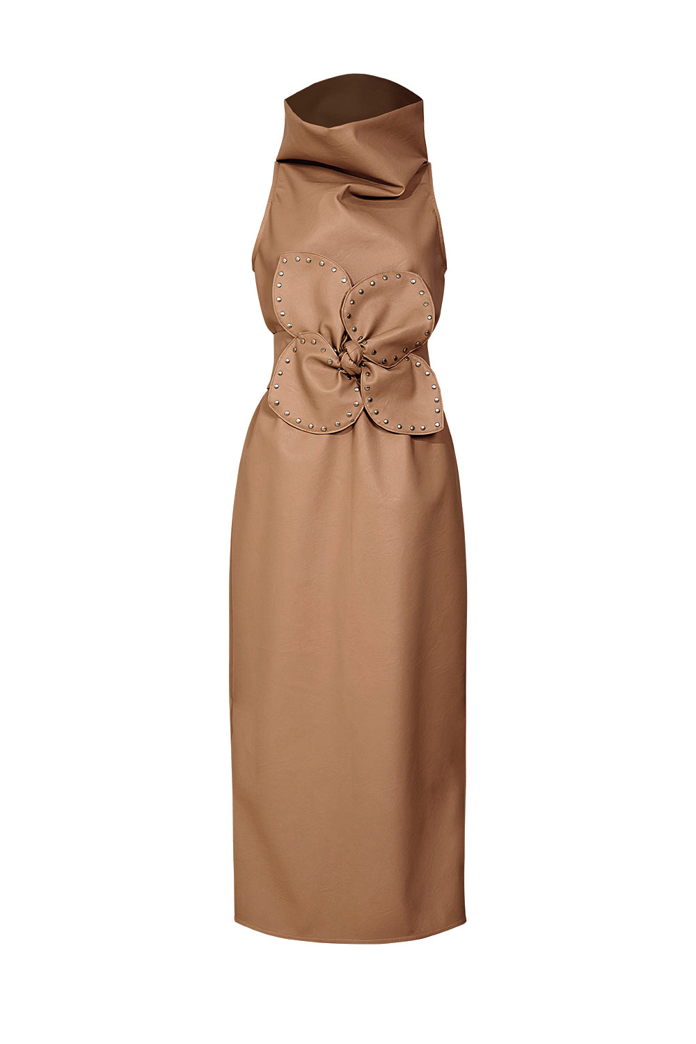 Vestido Abril Cuerina Nuez