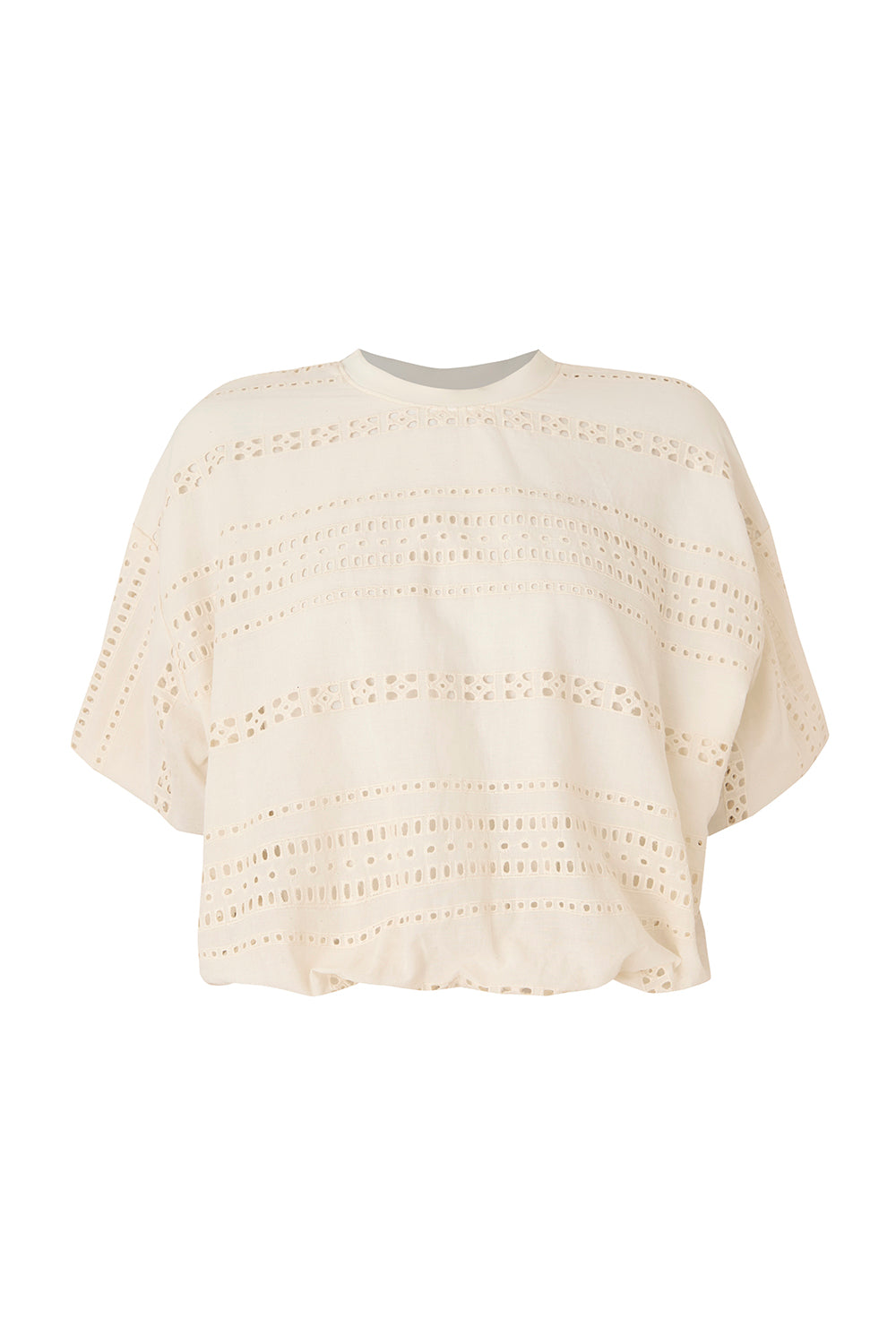 Camiseta Maroly crema