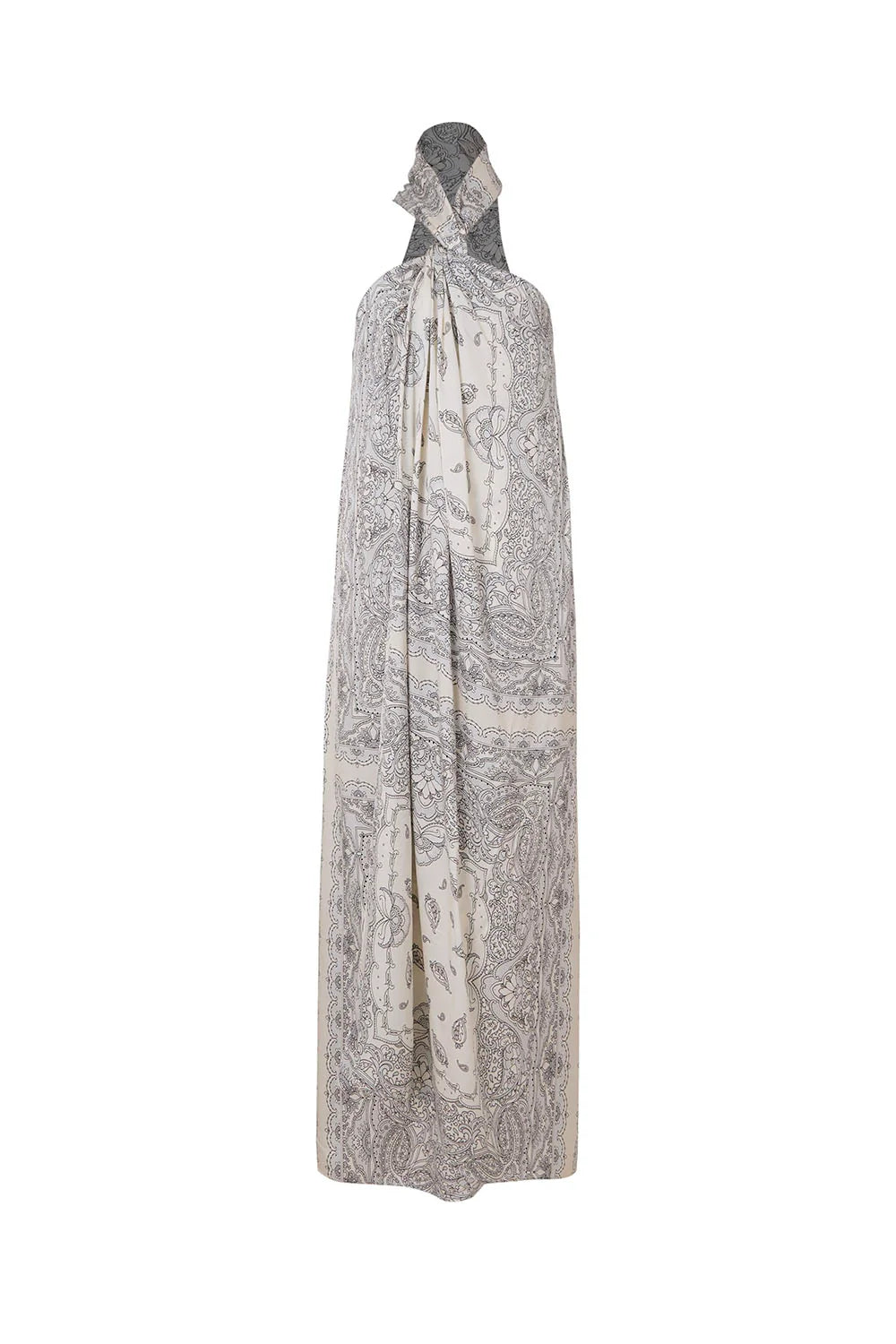 Vestido verena paisley natural