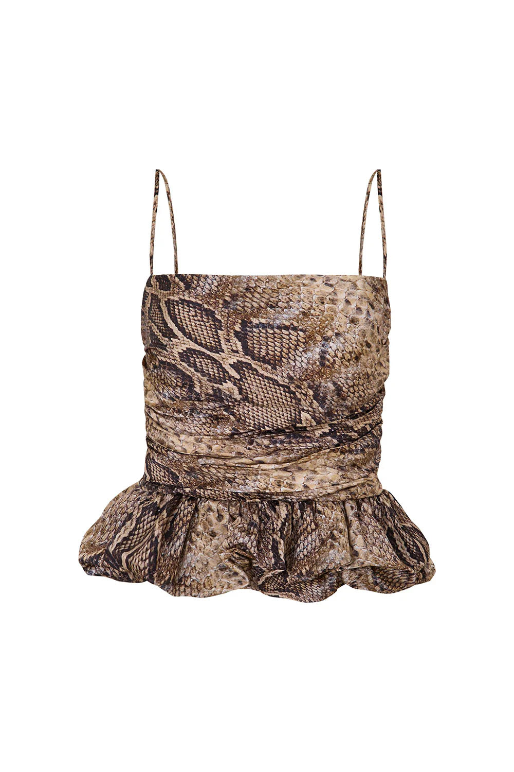 Crop top maia animal print