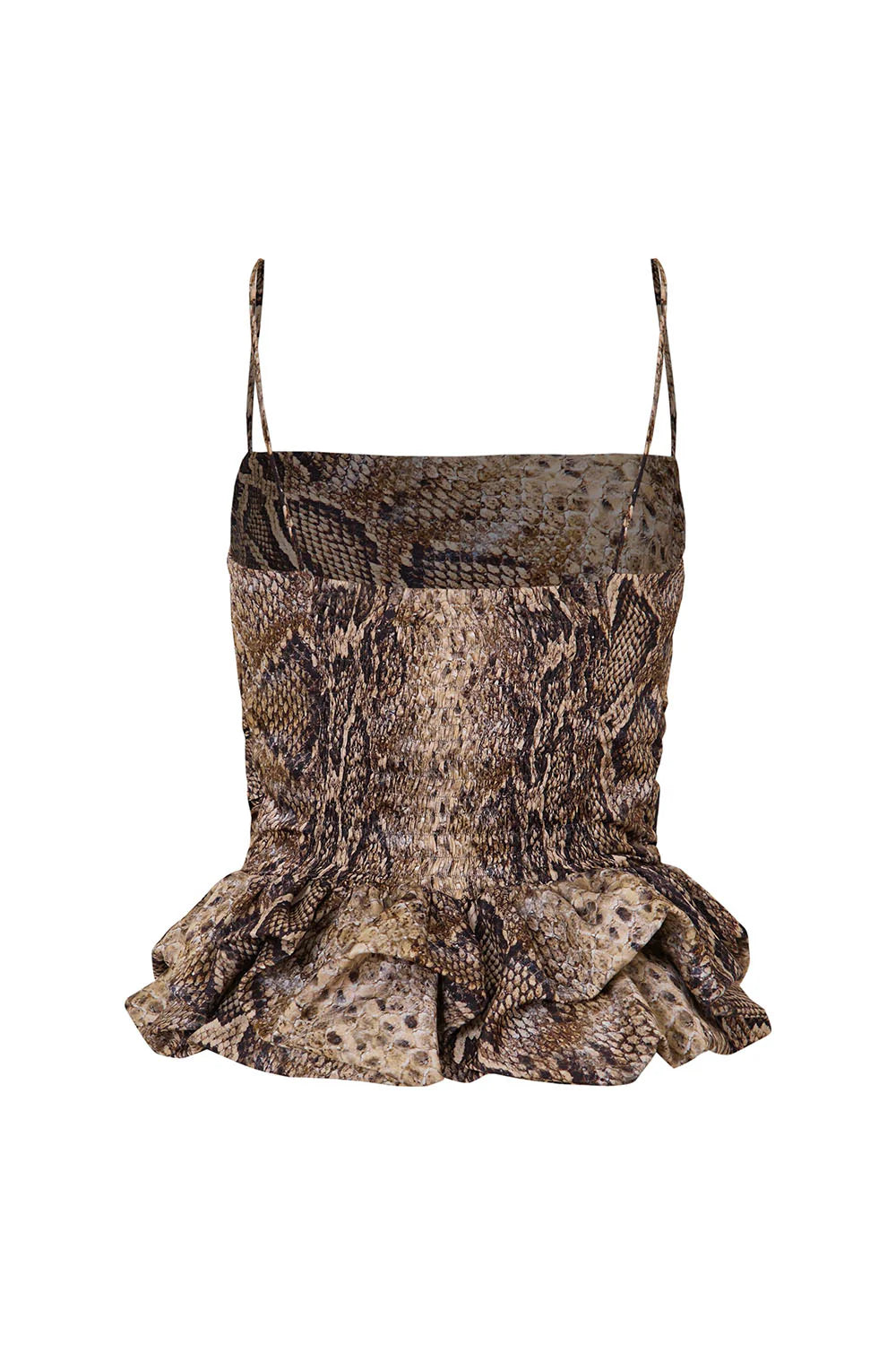 Crop top maia animal print