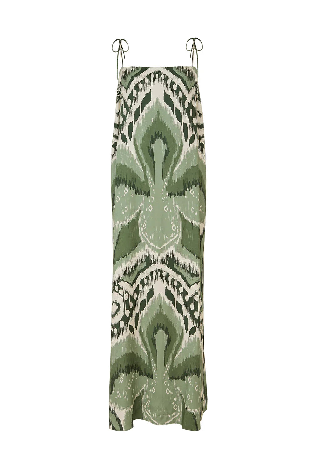 Vestido aria verde oliva