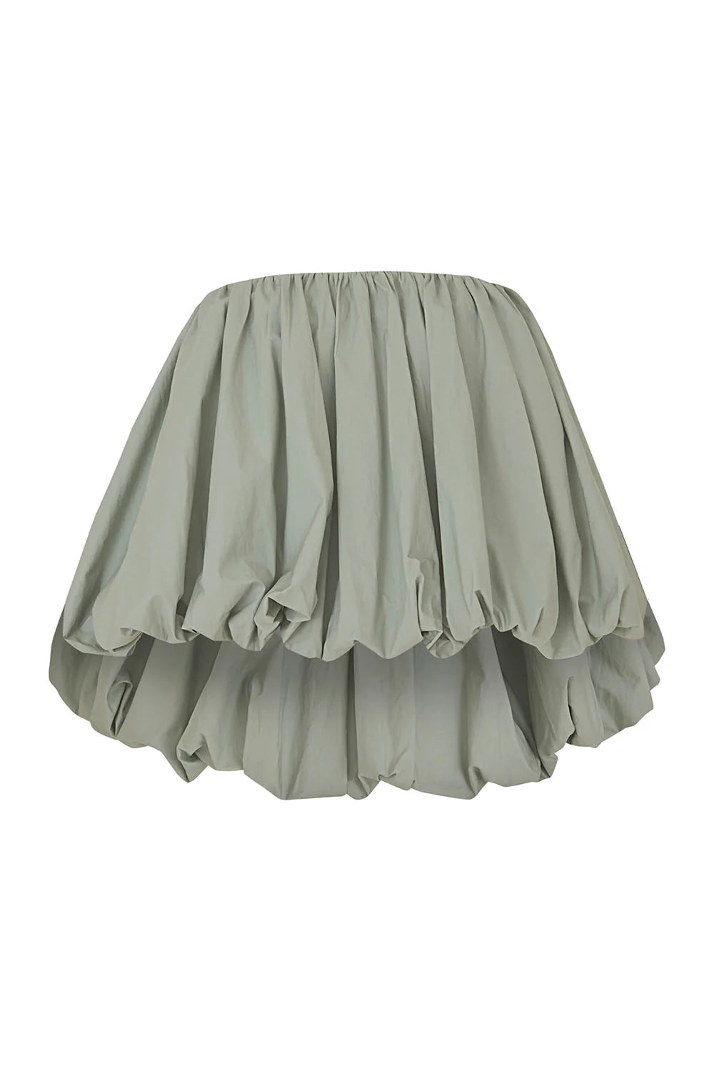 Falda Barbara verde sage