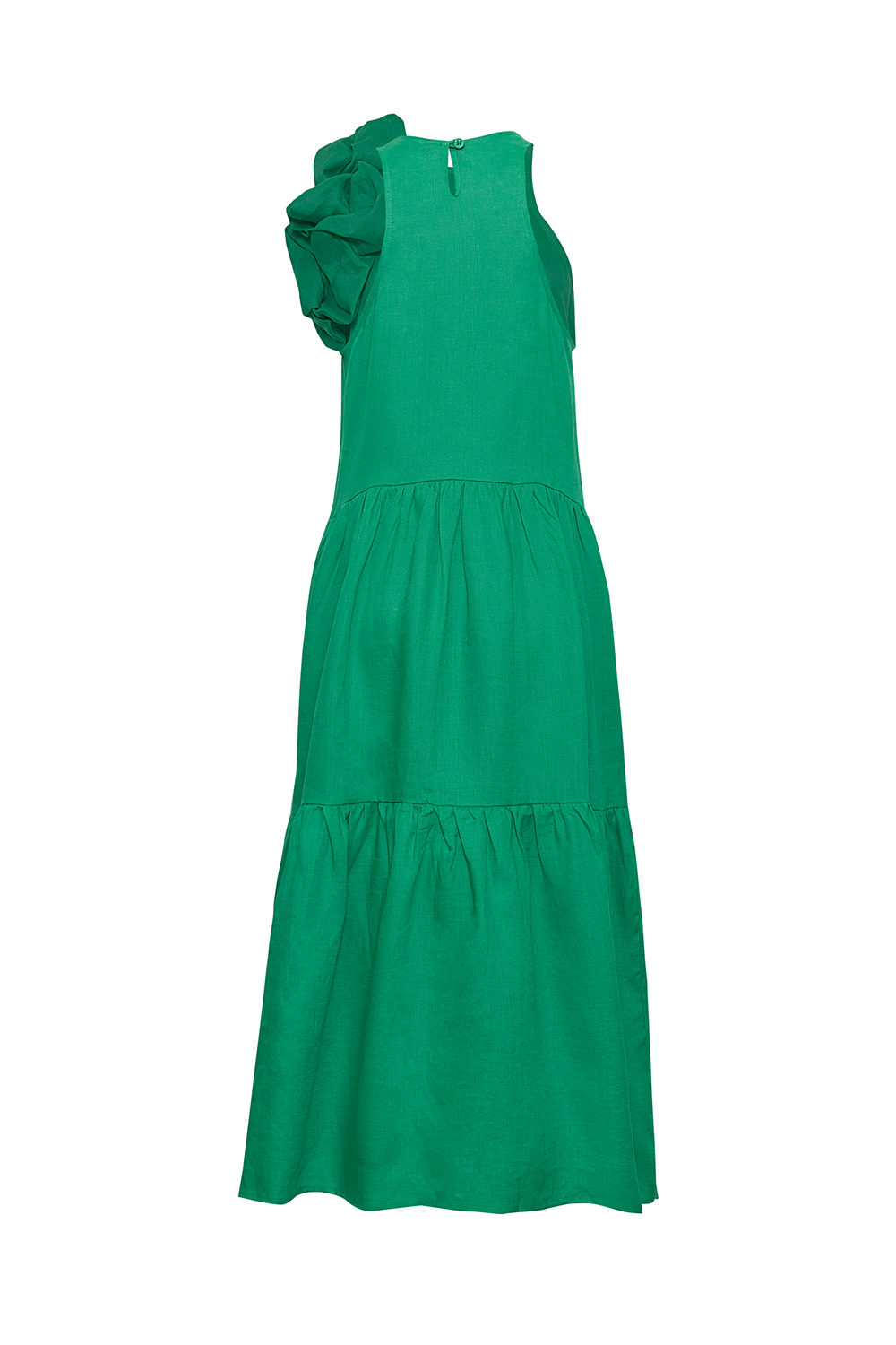 Vestido Macarena Verde esmeralda