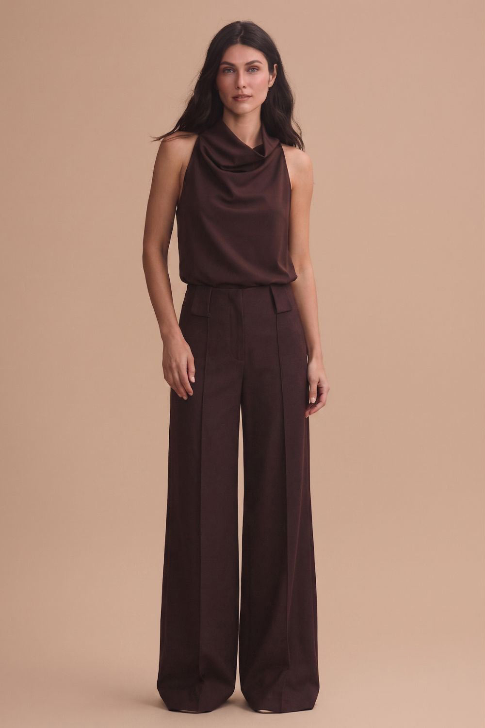 Pantalon New Paulette Brown
