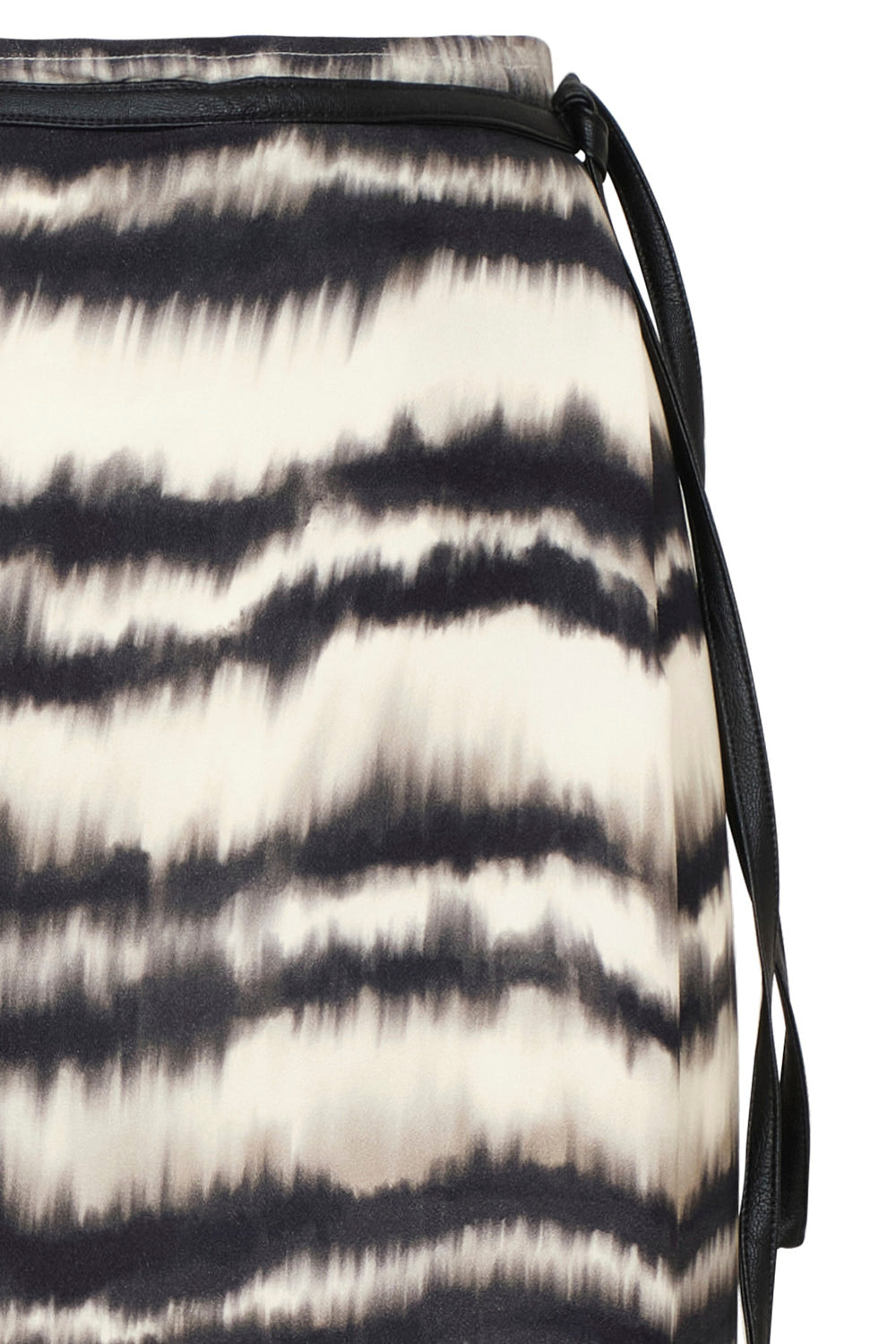 Falda New Katya Ivory Negro Tie-Dye