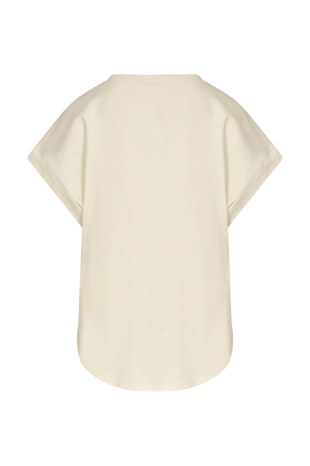 Camiseta marian natural con bordado