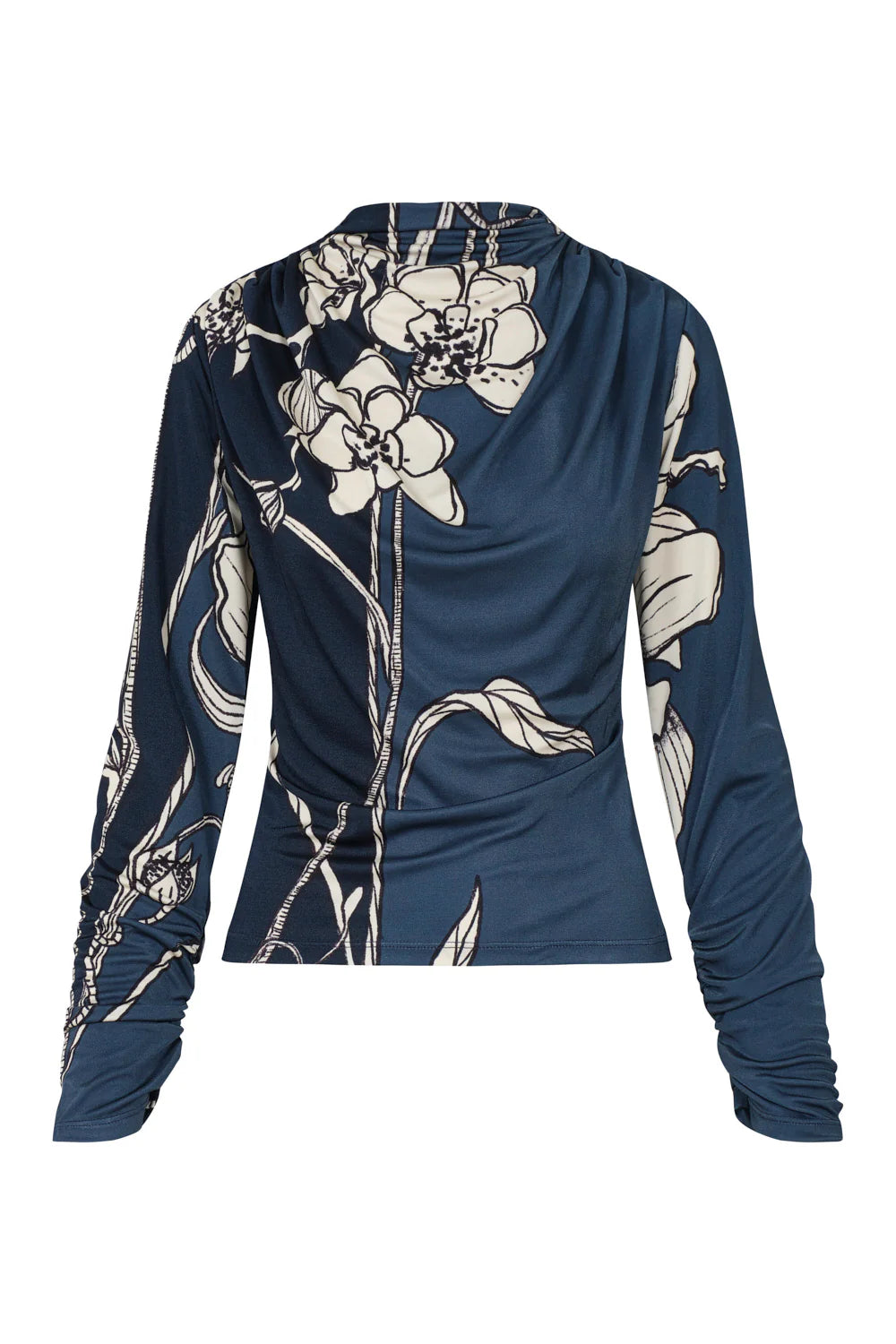 Blusa Loto Azul Navy.