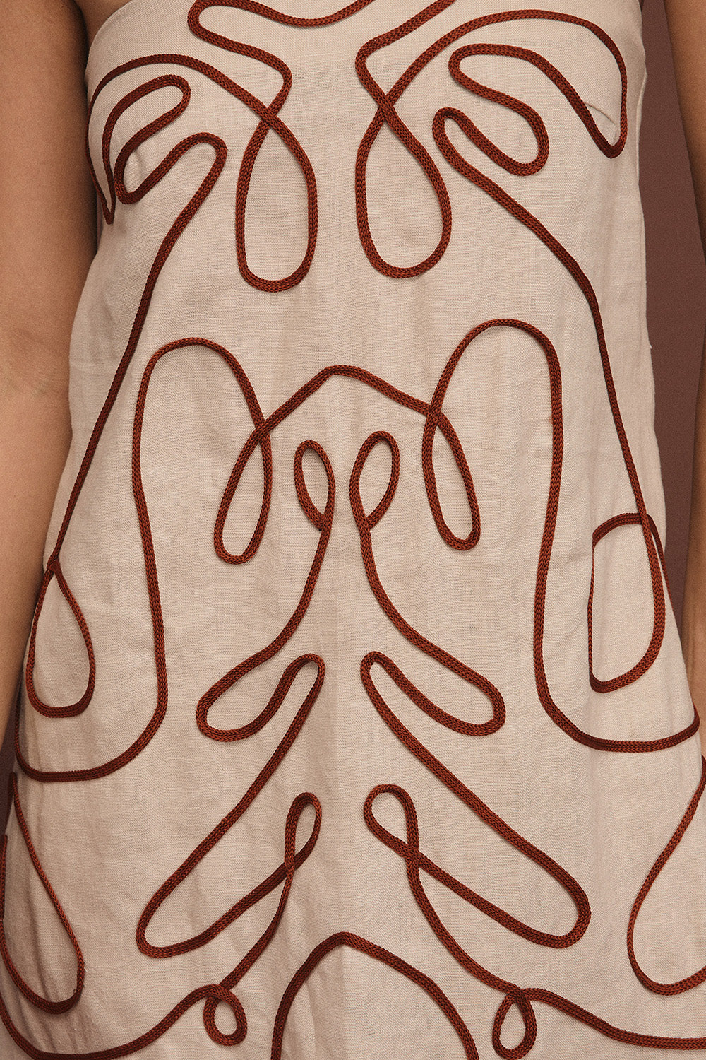 Vestido laucala light beige