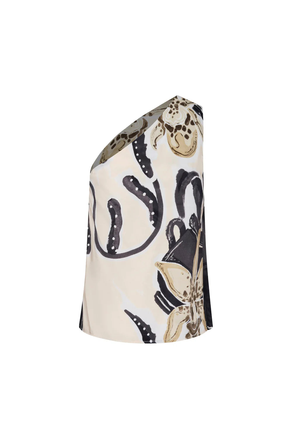 Blusa Entre Rios Ivory Negro