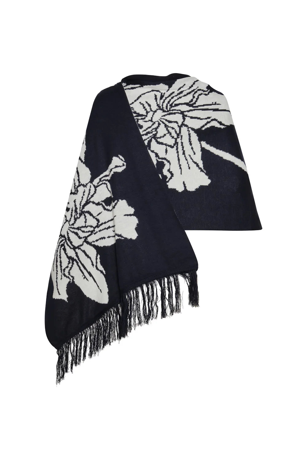 Bufanda Yu Moon Ivory Navy