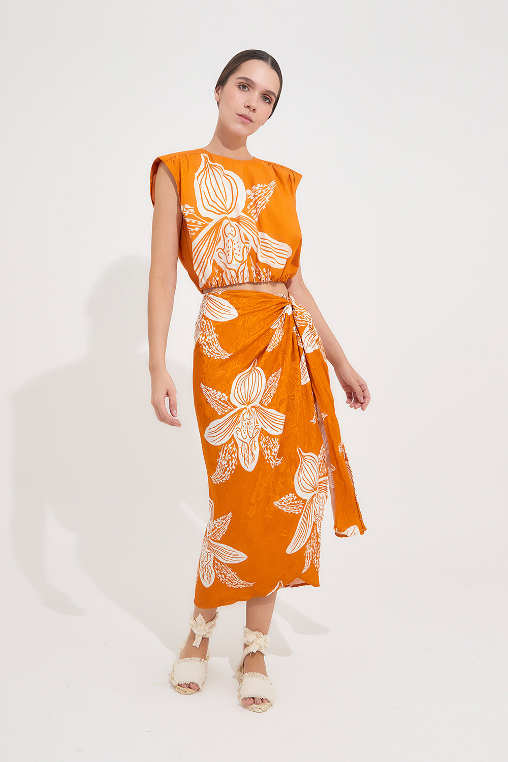 Crop Top Tatama Naranja