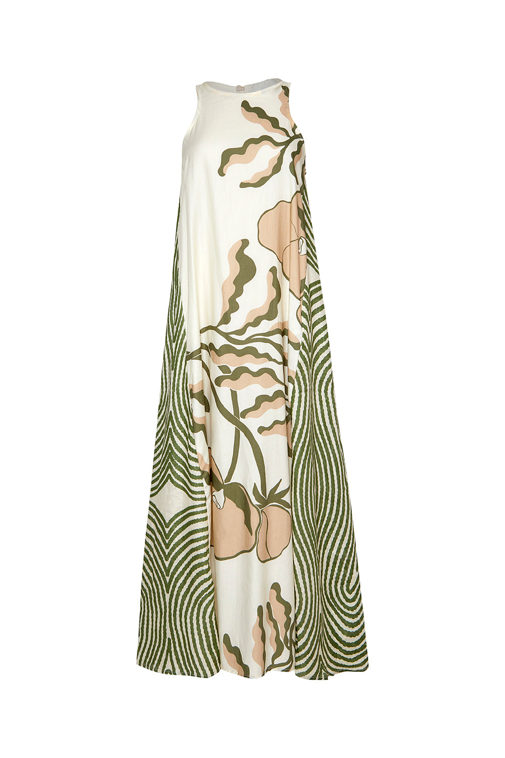 Vestido Córcega Verde Natural