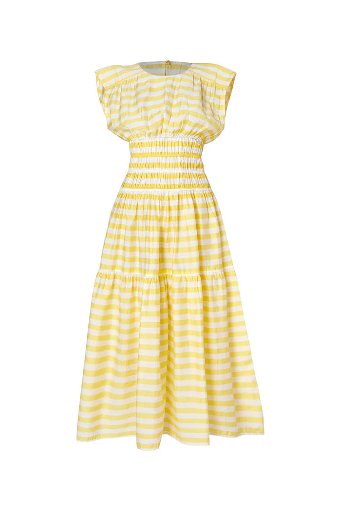 Vestido Solei Mantequilla