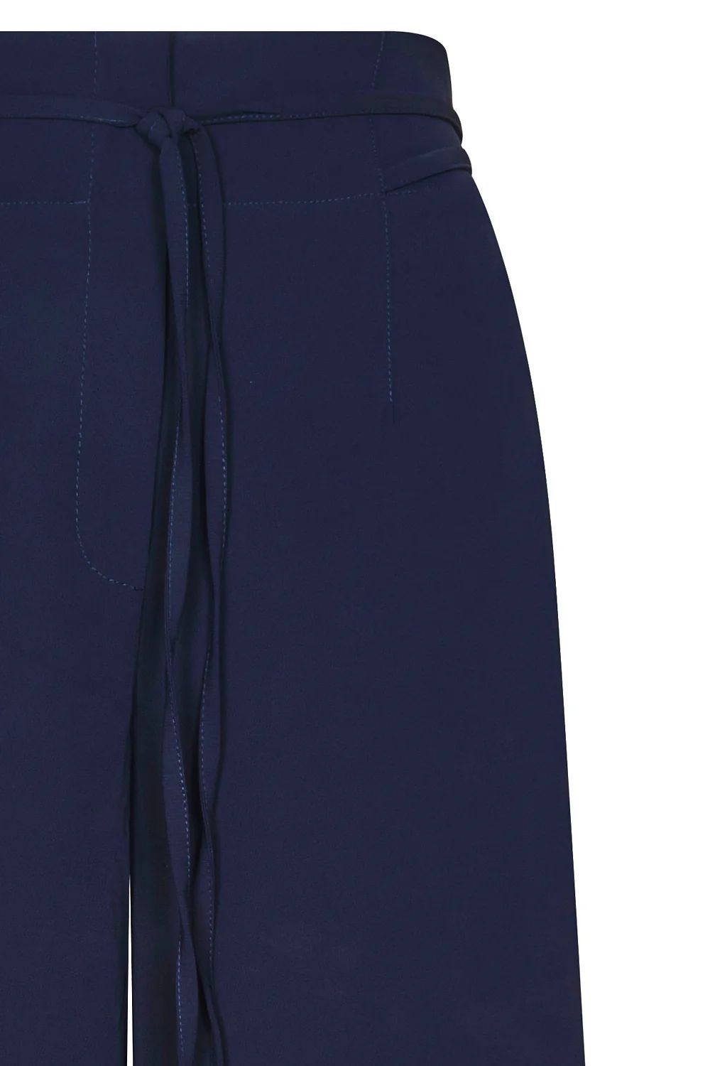 Pantalon New Anabelle azul navy Fluido Crepe