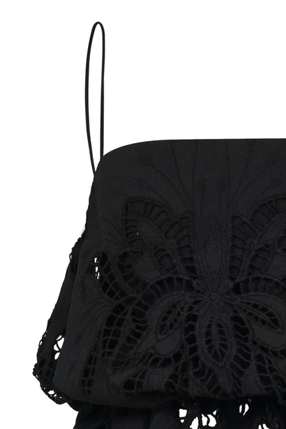 Crop top Lunel Negro