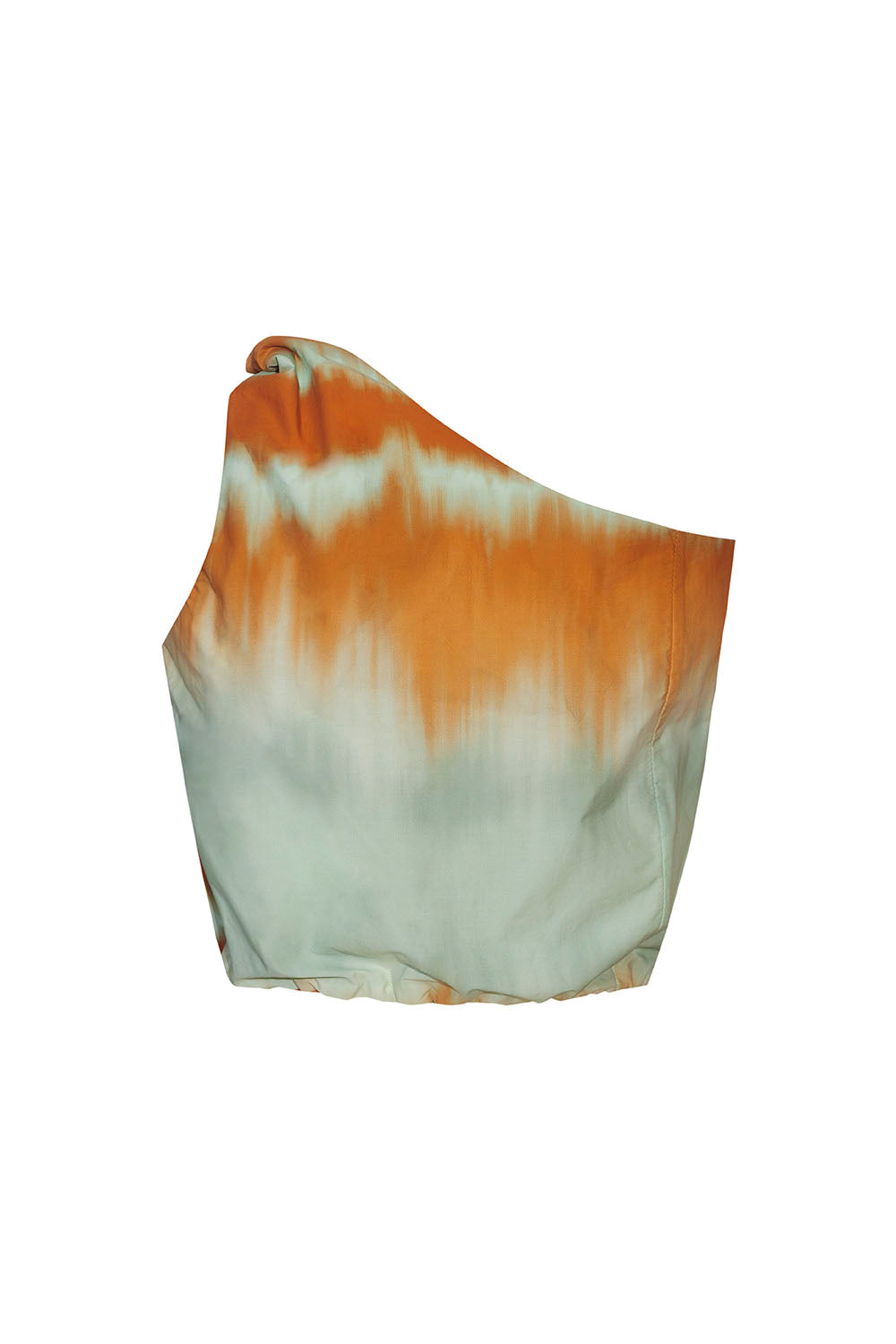 Crop top cielo naranja