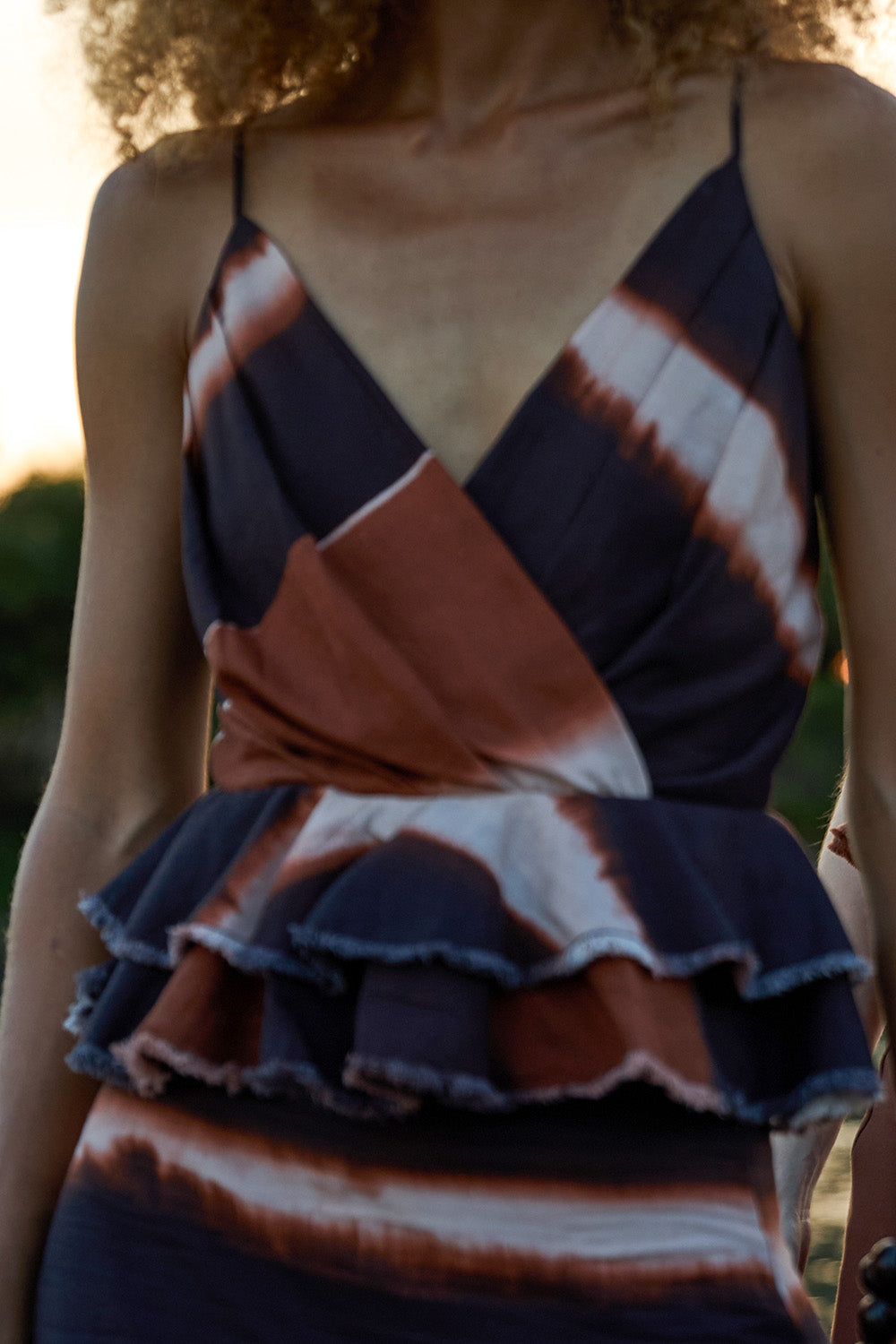 Blusa Sumatra Natural Terracota