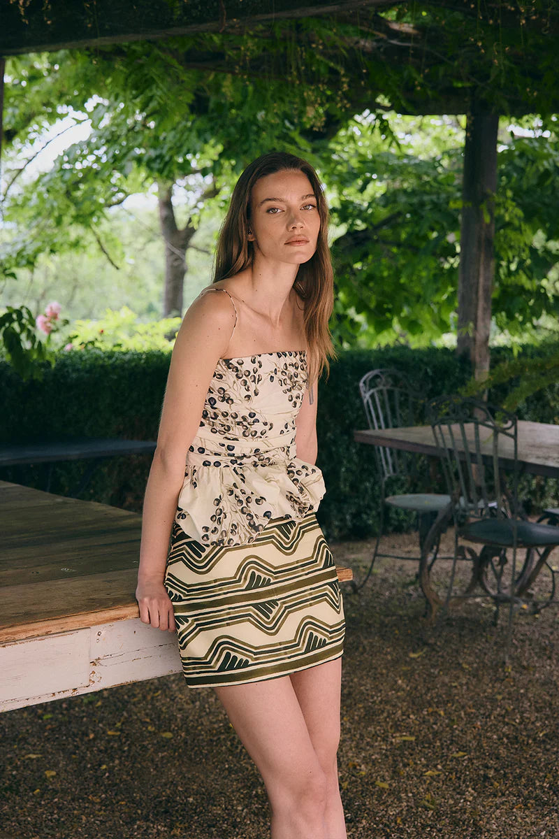 Mini Falda Moren Verde