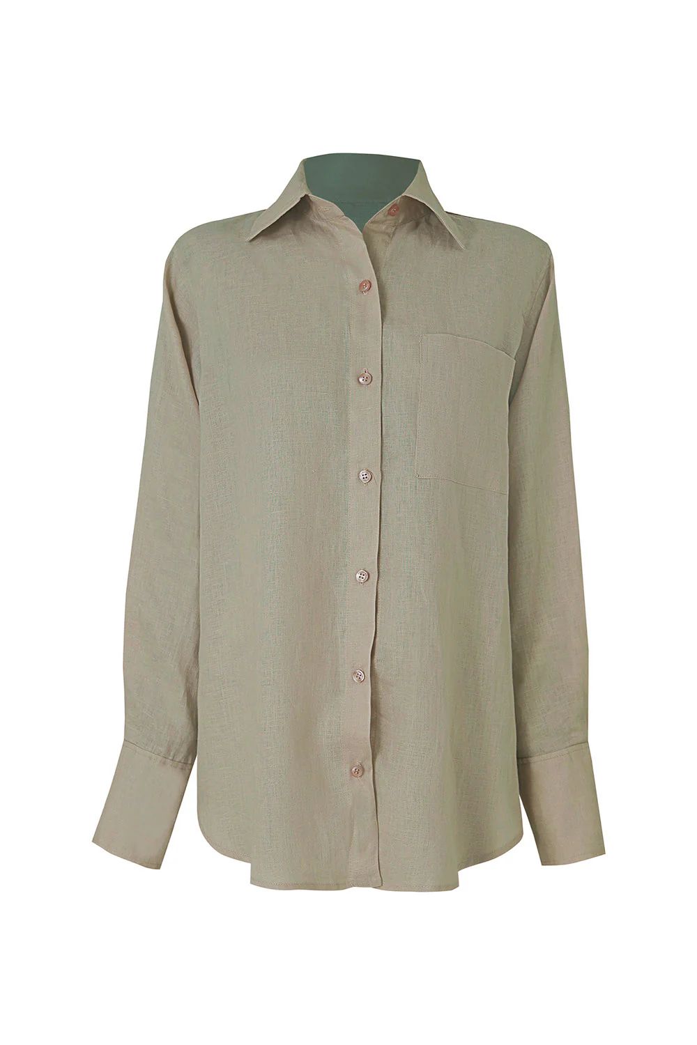 CAMISA NEW GIORGINA SAGE LINO