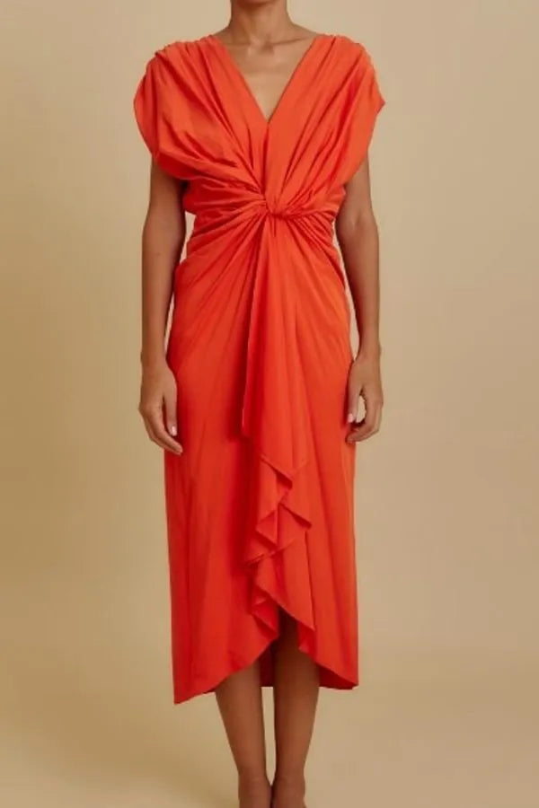 Vestido roberta naranja