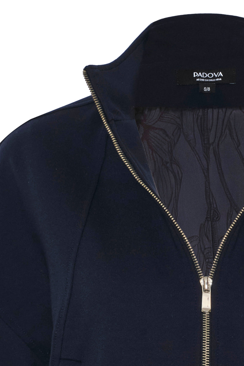 Chaqueta Flor de Té Azul Navy