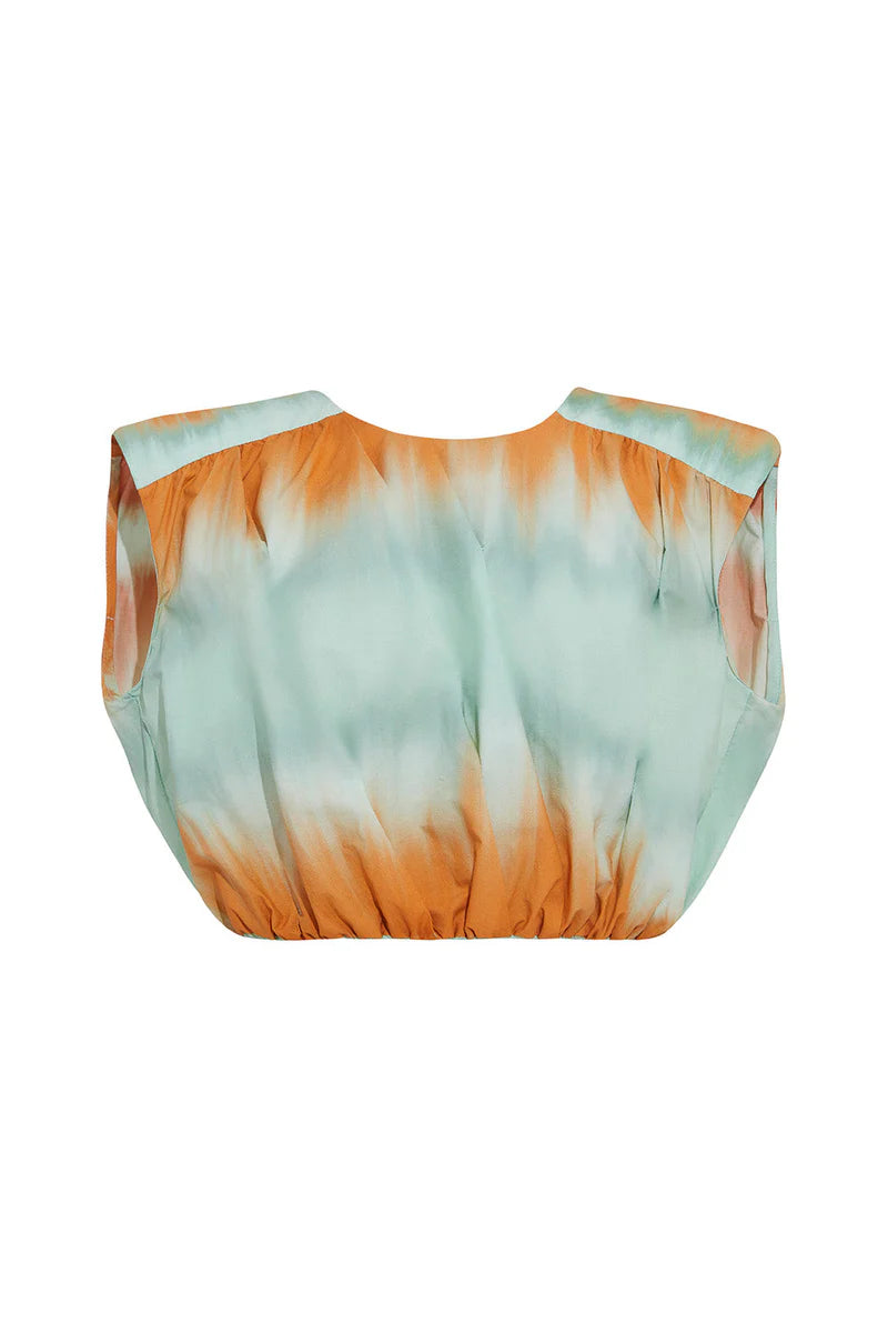 Crop Top Tatama Naranja Sage