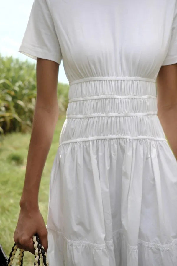Vestido Arco de Luna Blanco