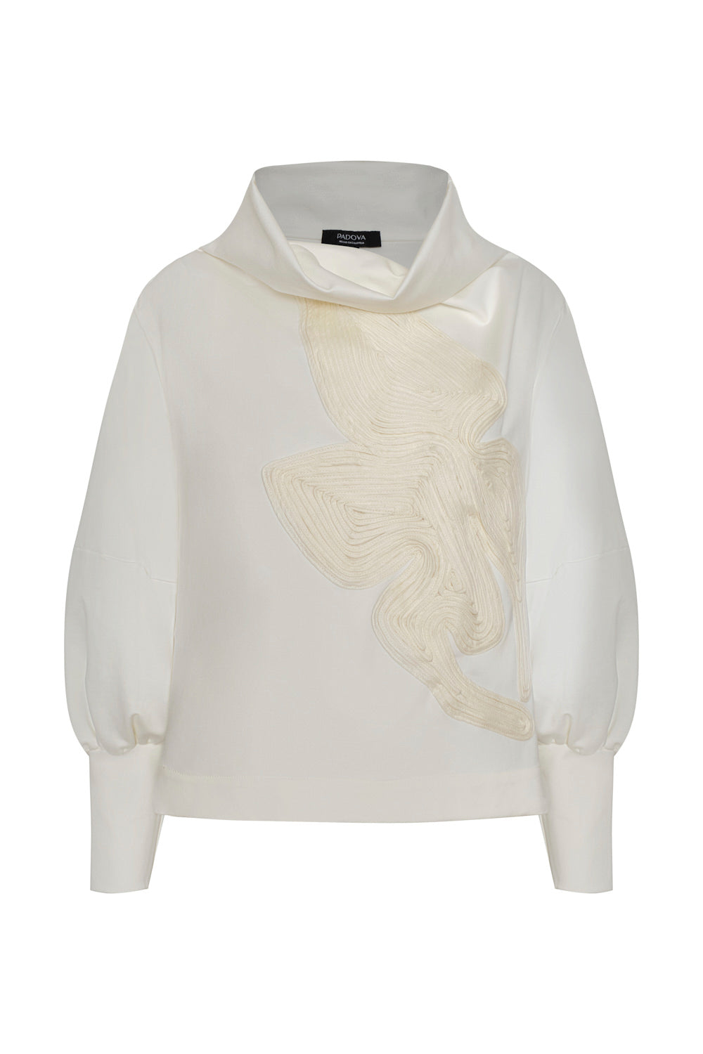 Saco New Scarlett Natural bordado