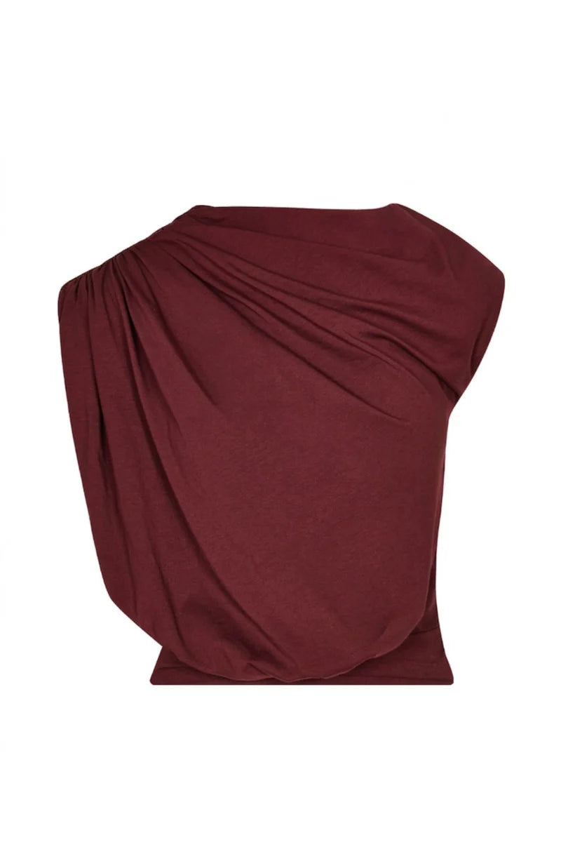 Blusa Aura de Jade Vinotinto