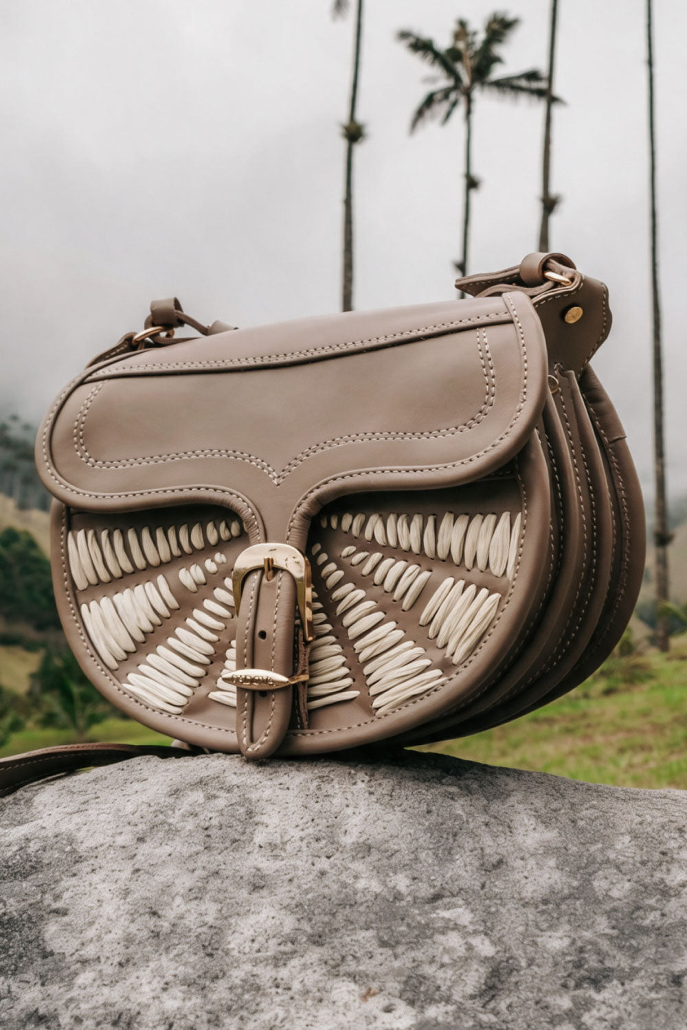 Bolso La Hilandera Taupe