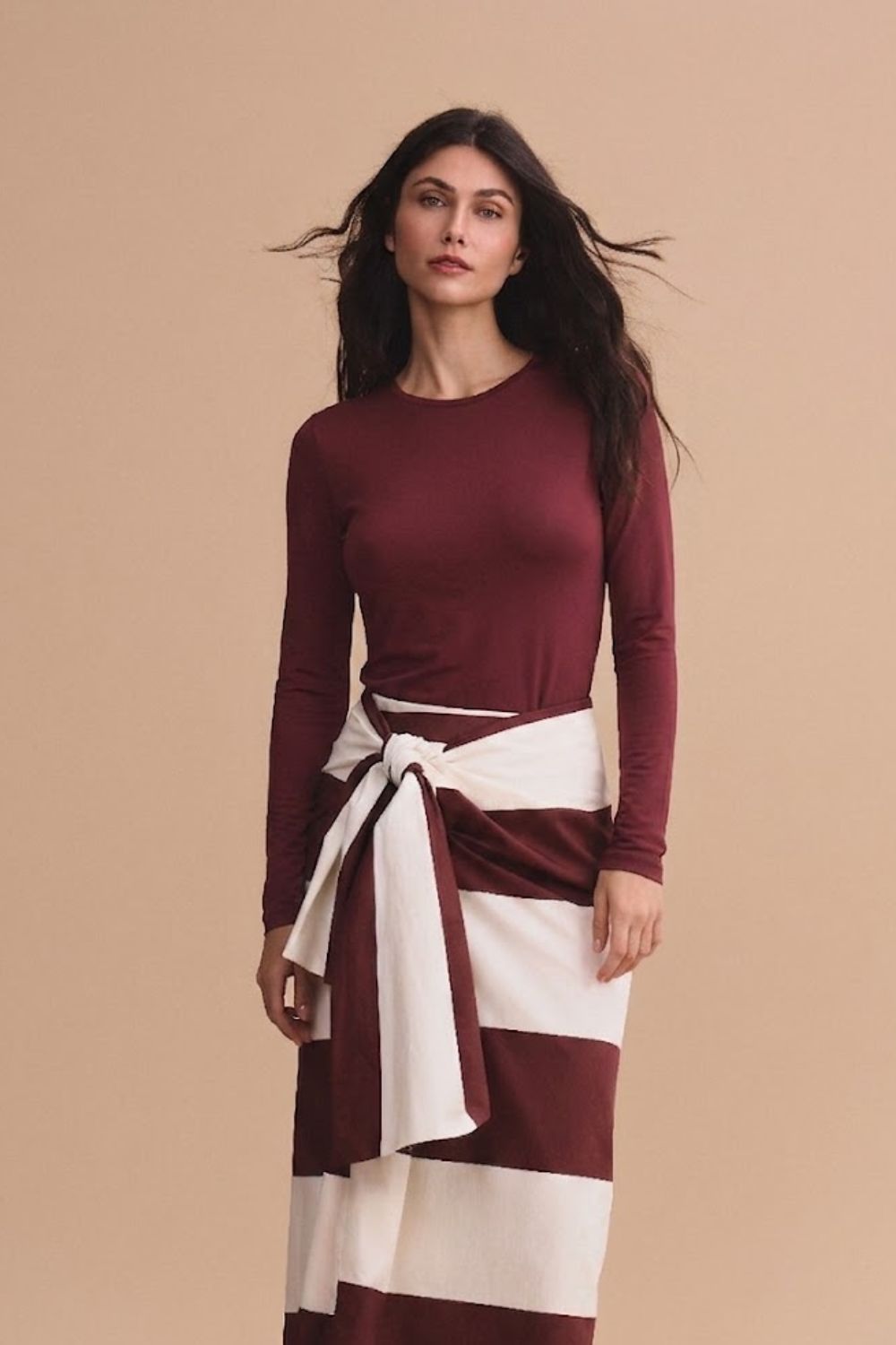 Blusa Hana Burgundy